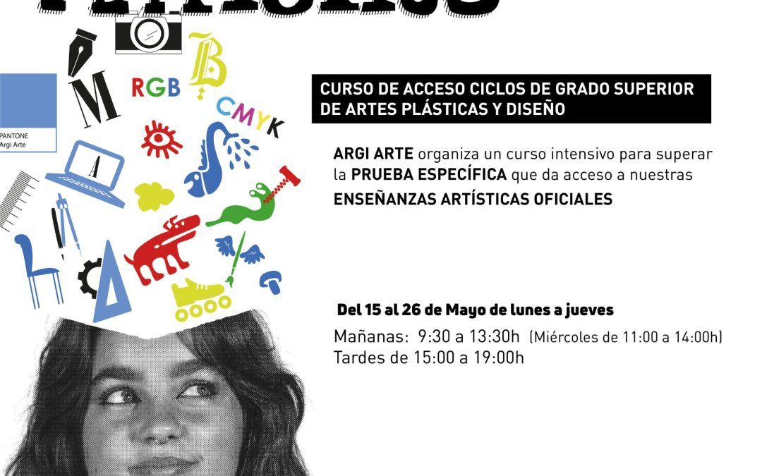 Curso de acceso a Ciclos Formativos de Grado Superior Artes Plásticas y Diseño