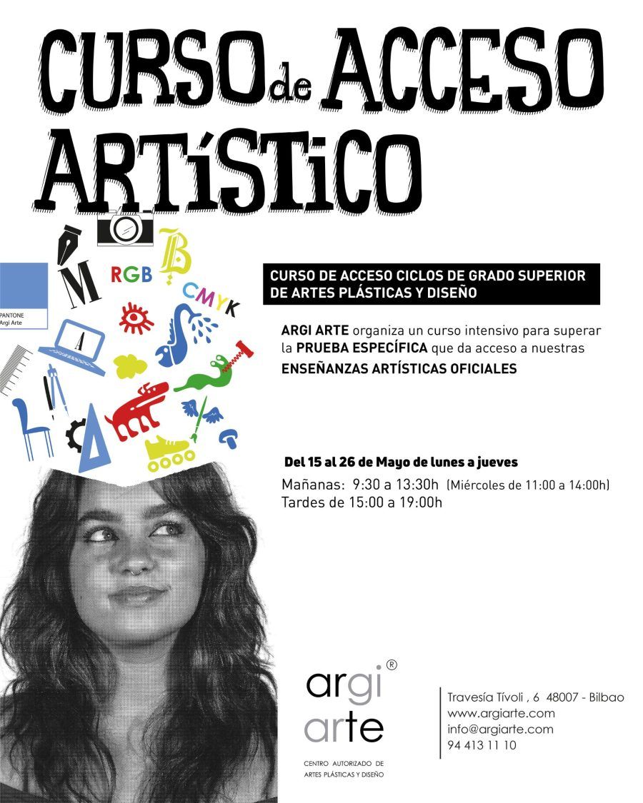 Curso de acceso a Ciclos Formativos de Grado Superior Artes Plásticas y Diseño